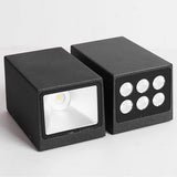 Modern Waterproof LED Outdoor Wall Sconce IP65 Aluminum Exterior Lighting for Villa and Courtyard