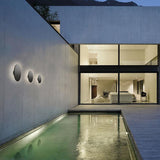 Modern Waterproof LED Outdoor Wall Sconce with Flat and Square Aluminum Minimalist Design