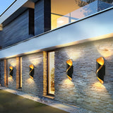 Modern Waterproof LED Up and Down Outdoor Wall Sconce for Porch and Garden Lighting