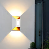 Modern Waterproof LED Up and Down Wall Sconce for Outdoor Porch and Interior Garden