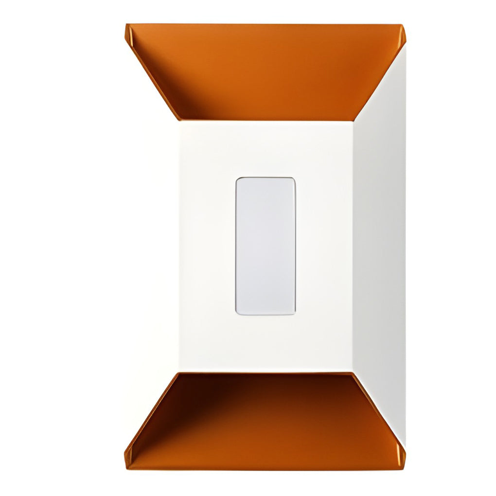 Modern Waterproof LED Up and Down Wall Sconce for Outdoor Porch and Interior Garden