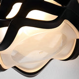 Modern Waterproof LED Wall Lamp Exterior Up and Down Sconce with Unique Flower Design for Porch