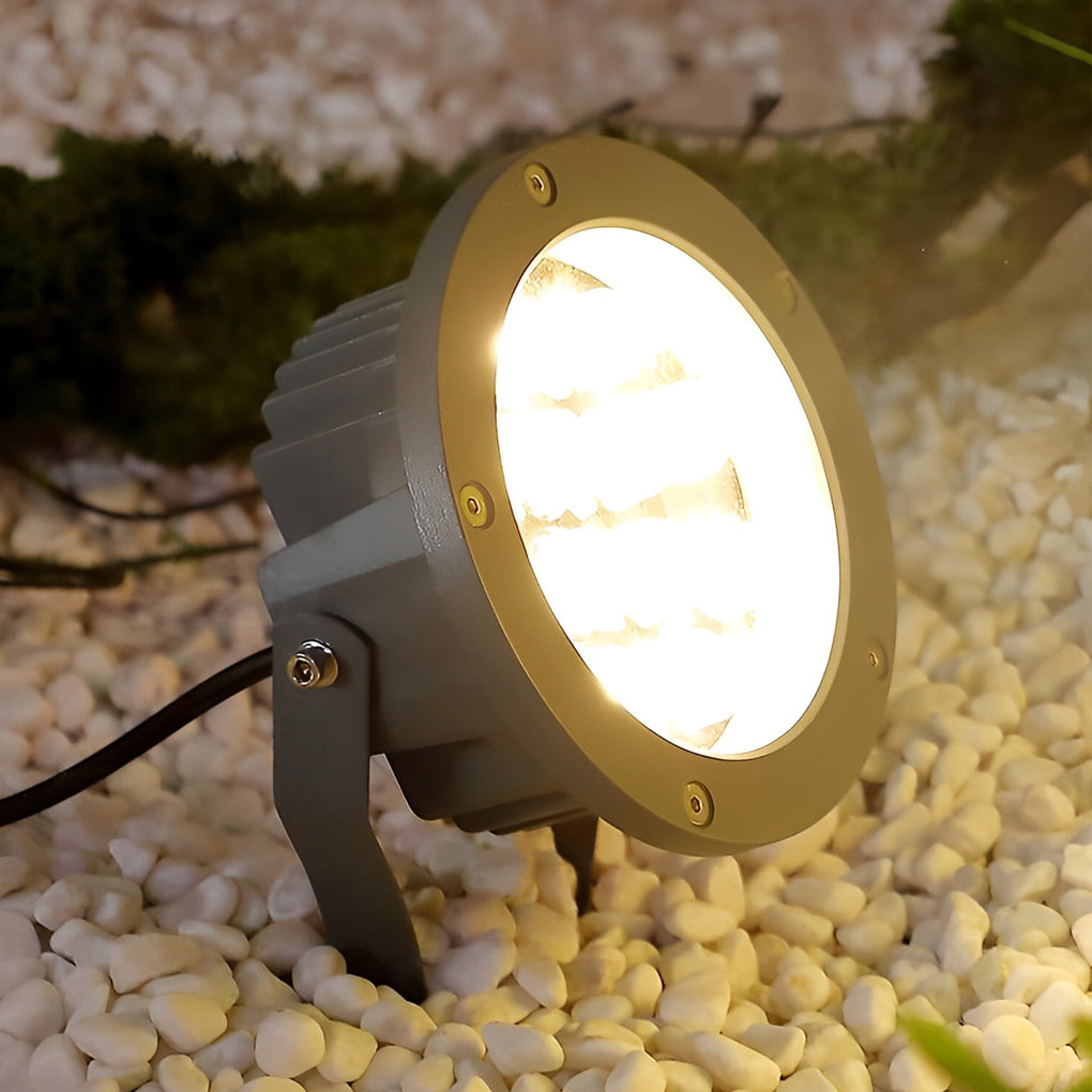 Modern Waterproof Outdoor LED Spotlights DC24V for Garden and Tree Landscape Lighting
