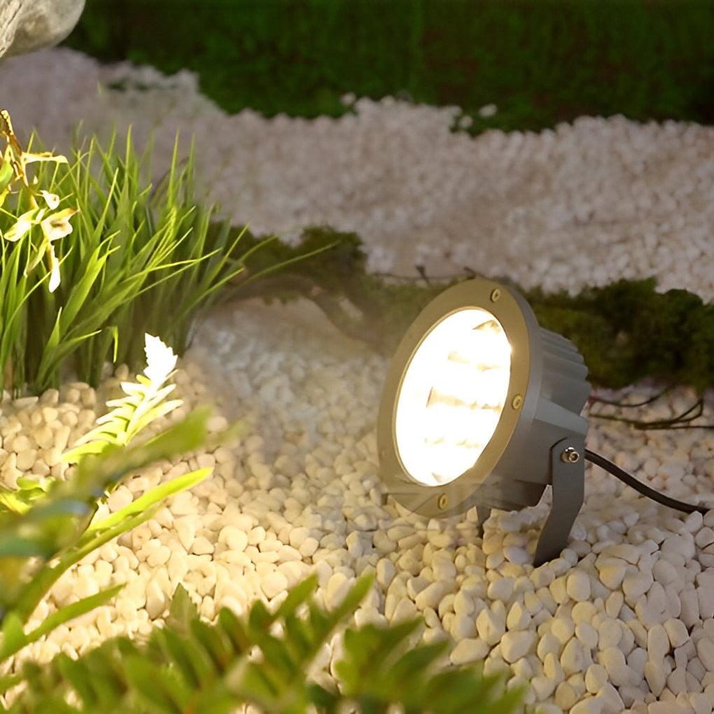 Modern Waterproof Outdoor LED Spotlights DC24V for Garden and Tree Landscape Lighting