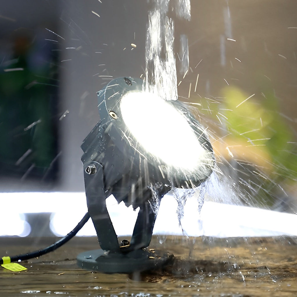 Modern Waterproof Outdoor LED Spotlights DC24V for Garden and Tree Landscape Lighting