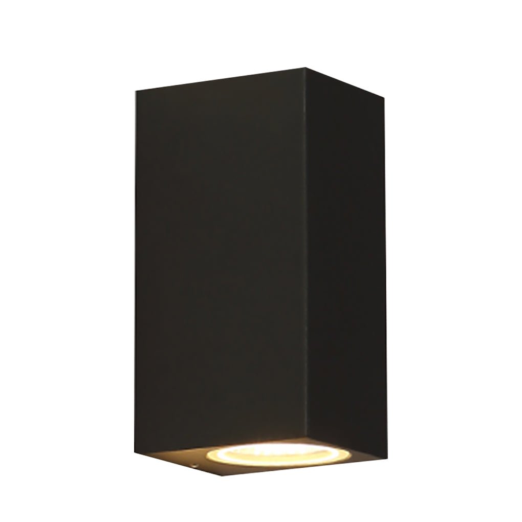 Modern Waterproof Outdoor LED Wall Light Square Aluminum Sconce for Porch and Garden