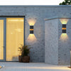 Modern Waterproof Outdoor LED Wall Light Up and Down Sconce for Balcony Villa and Patio