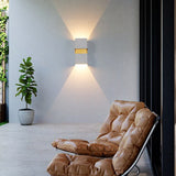 Modern Waterproof Outdoor LED Wall Light Up and Down Sconce for Balcony Villa and Patio