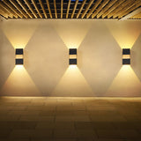 Modern Waterproof Outdoor LED Wall Light Up and Down Sconce for Balcony Villa and Patio
