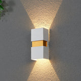 Modern Waterproof Outdoor LED Wall Light Up and Down Sconce for Balcony Villa and Patio