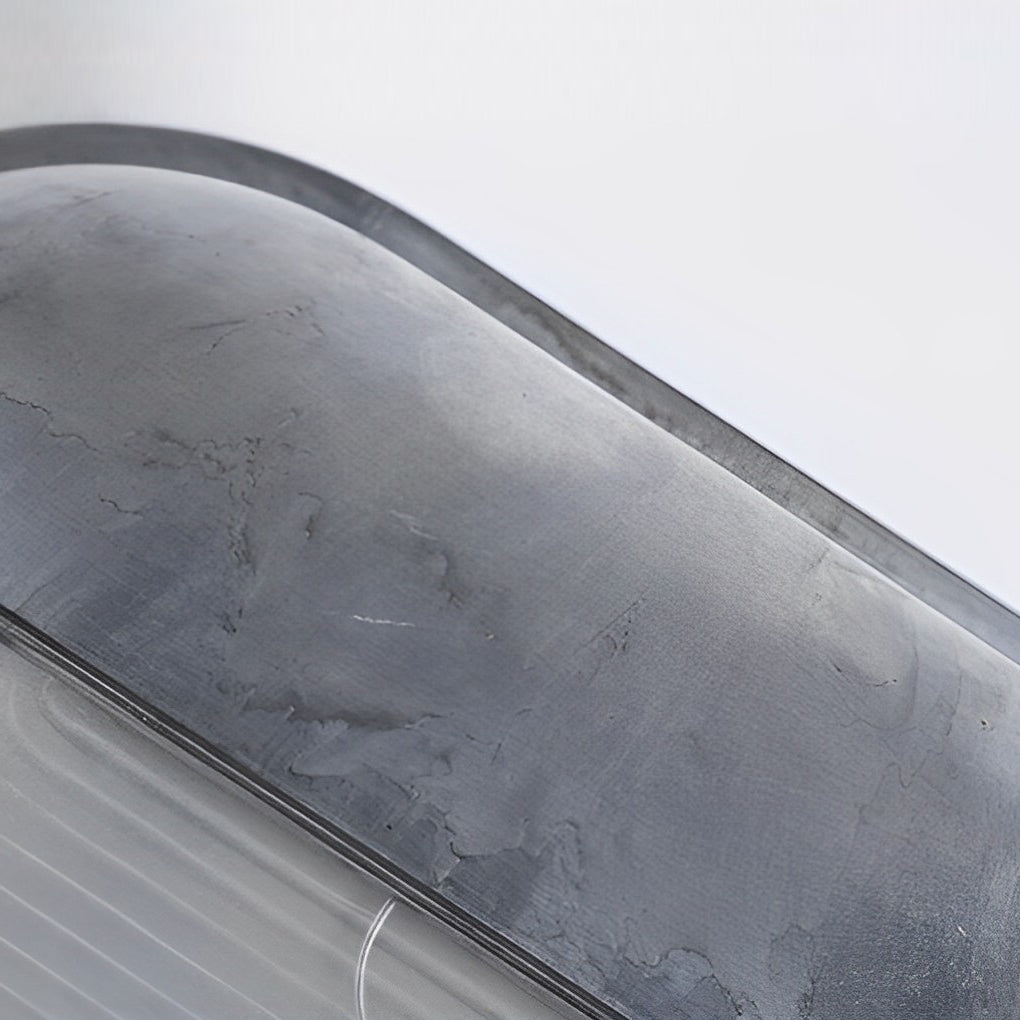 Modern Waterproof Outdoor Wall Sconce Cast Aluminum and Glass Industrial Retro Porch Light