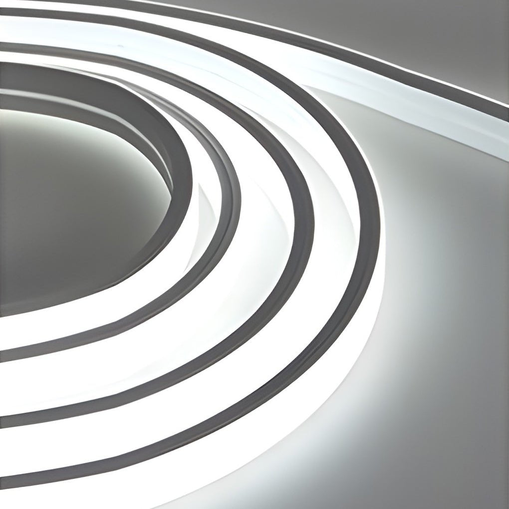 Modern Waterproof Recessed LED Strip Light for Under Tread Stair and Pathway Lighting 24V