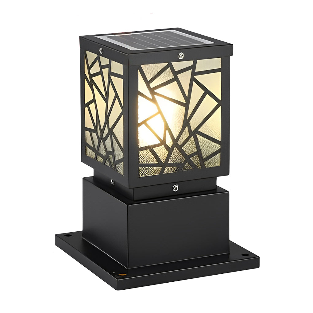 Modern Waterproof Solar LED Path Lights for Outdoor Garden Lawn and Courtyard Landscape
