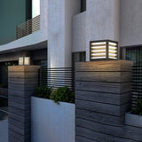 Modern Waterproof Solar LED Post Lights Outdoor Landscape Lighting for Pathways and Gardens