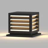 Modern Waterproof Solar LED Post Lights Outdoor Landscape Lighting for Pathways and Gardens