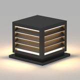 Modern Waterproof Solar LED Post Lights Outdoor Landscape Lighting for Pathways and Gardens