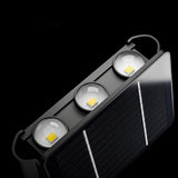Modern Waterproof Solar Outdoor Wall Sconce with Up and Down LED Lighting in Black Finish