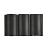 Modern Wave Arc Design LED Outdoor Wall Light Waterproof Exterior Sconce for Garden and Villa