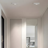 Modern White Aluminum Linear LED Ceiling Spotlight for Interior Flush Mount Lighting