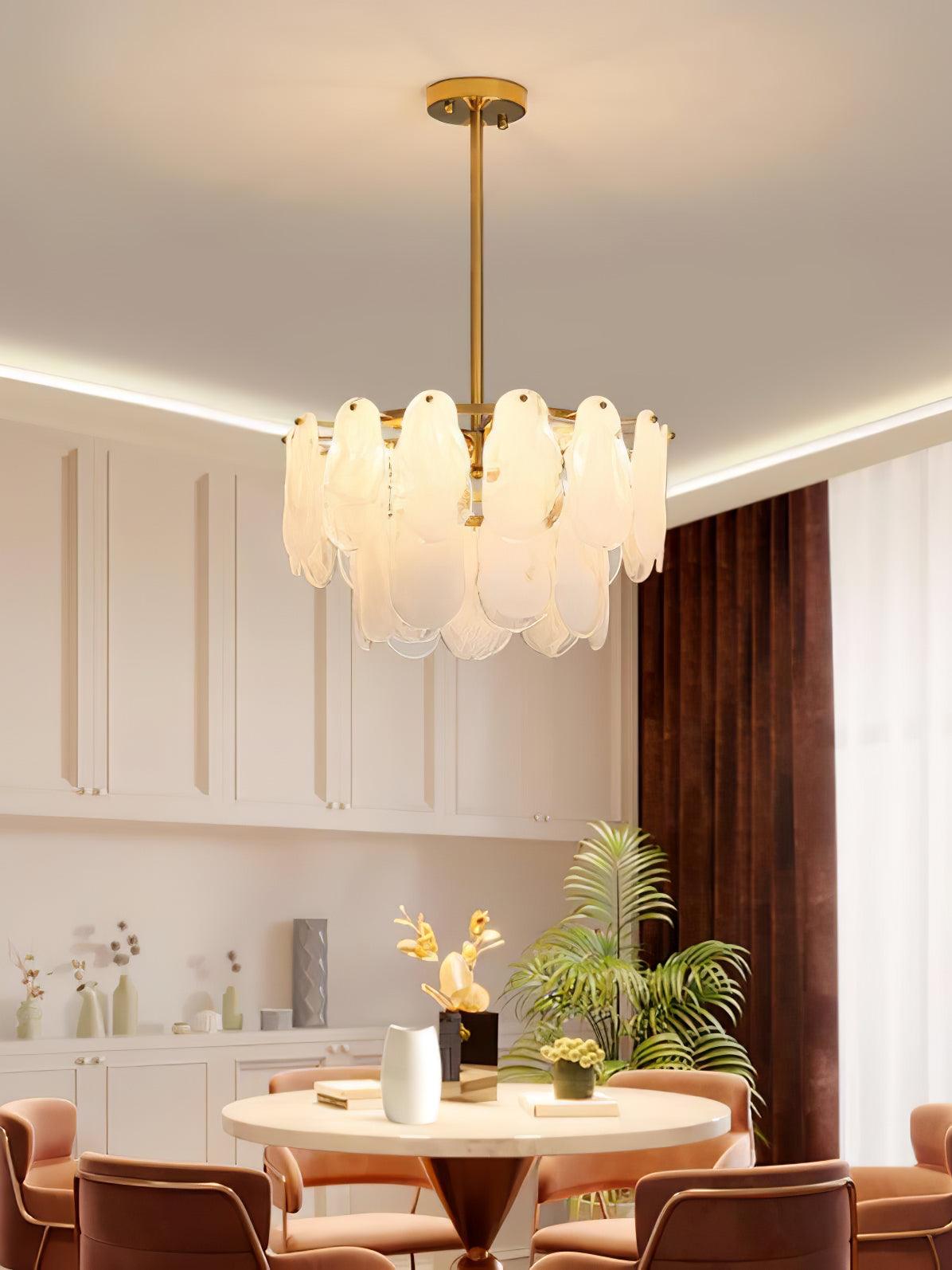 modern-white-cloud-glass-chandelier-with-gold-brass-frame-luxury-geometric-pendant-lighting