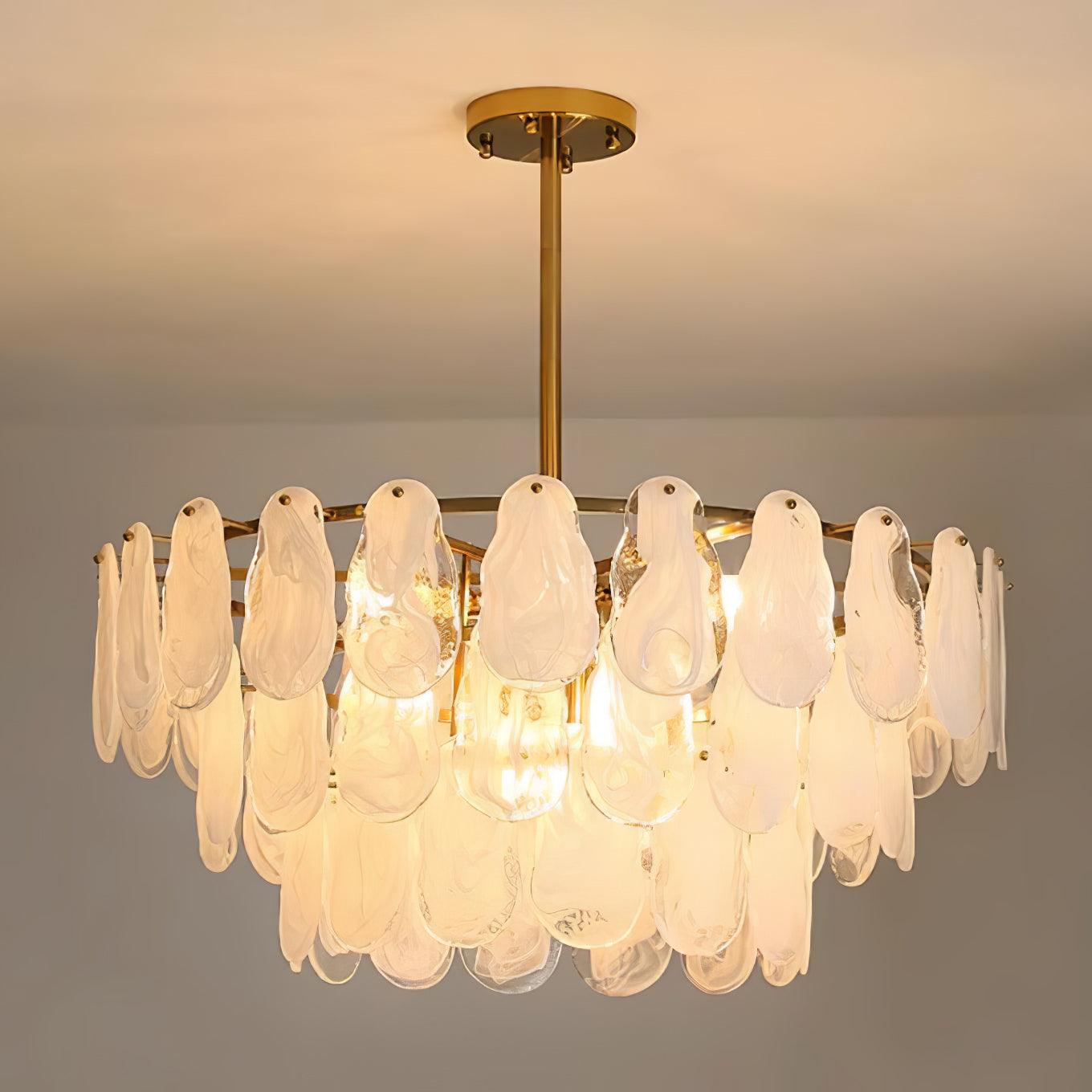 modern-white-cloud-glass-chandelier-with-gold-brass-frame-luxury-geometric-pendant-lighting