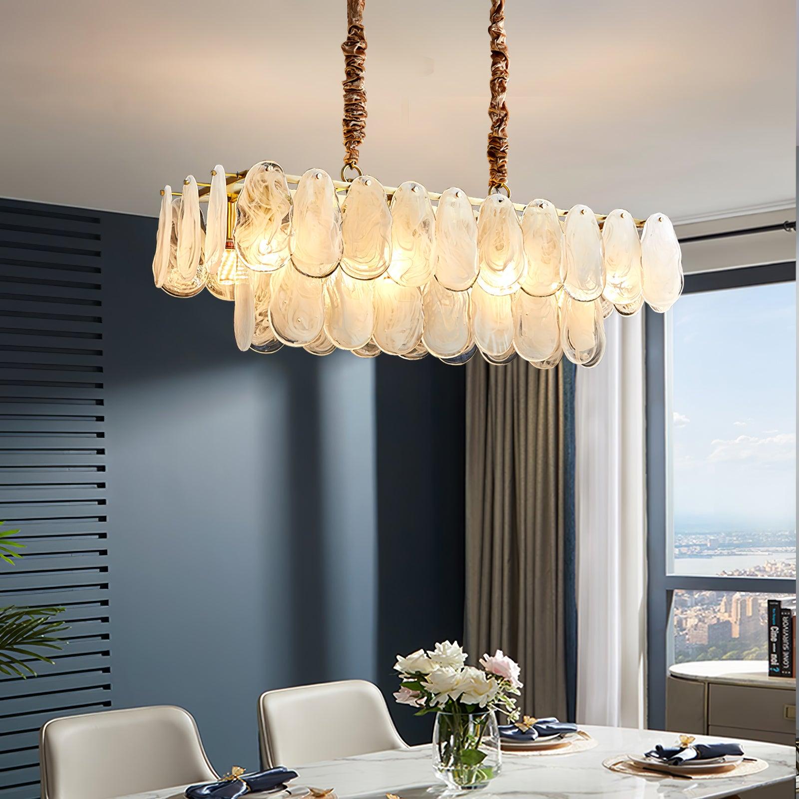 modern-white-cloud-glass-chandelier-with-gold-brass-frame-luxury-geometric-pendant-lighting
