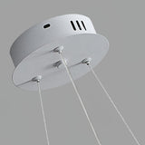 Modern White Honeycomb Geometric LED Ceiling Fixture for Contemporary Living Spaces