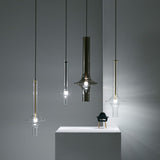 Modern Wonder Borosilicate Glass LED Pendant Light for Living Room and Dining Space