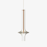 Modern Wonder Borosilicate Glass LED Pendant Light for Living Room and Dining Space