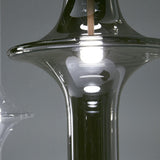 Modern Wonder Borosilicate Glass LED Pendant Light for Living Room and Dining Space