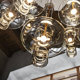 Modern Wonder Borosilicate Glass LED Pendant Light for Living Room and Dining Space