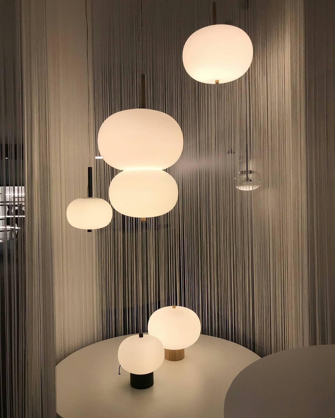 Modern Wood and Hand Blown Glass Sphere LED Pendant Light for Home Decor