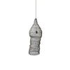 Modern Woven Steel Mesh Pendant Lamp Rustic Industrial Hanging Light for Living Room Kitchen