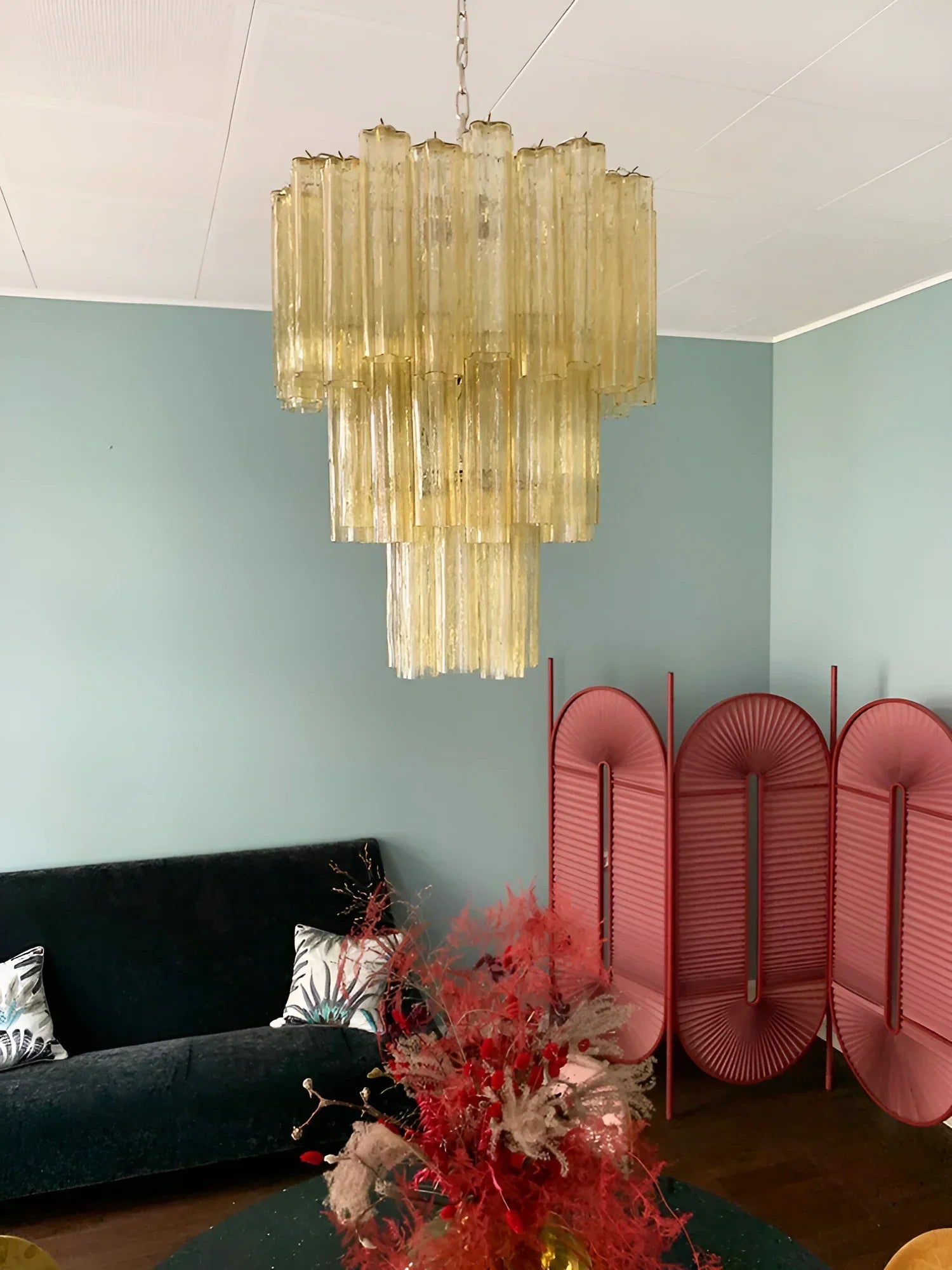modern-yellow-murano-glass-tube-chandelier-for-luxury-living-room-and-dining-areas