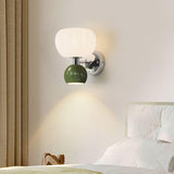Moderno Cream Wall Mounted Light Sconce Polished Chrome Interior Fixture Set of 2