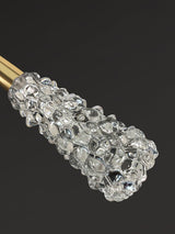 Mozzi Crystal Cylinder Pendant Light Luxury Gold Hanging Lamp for Modern Interiors