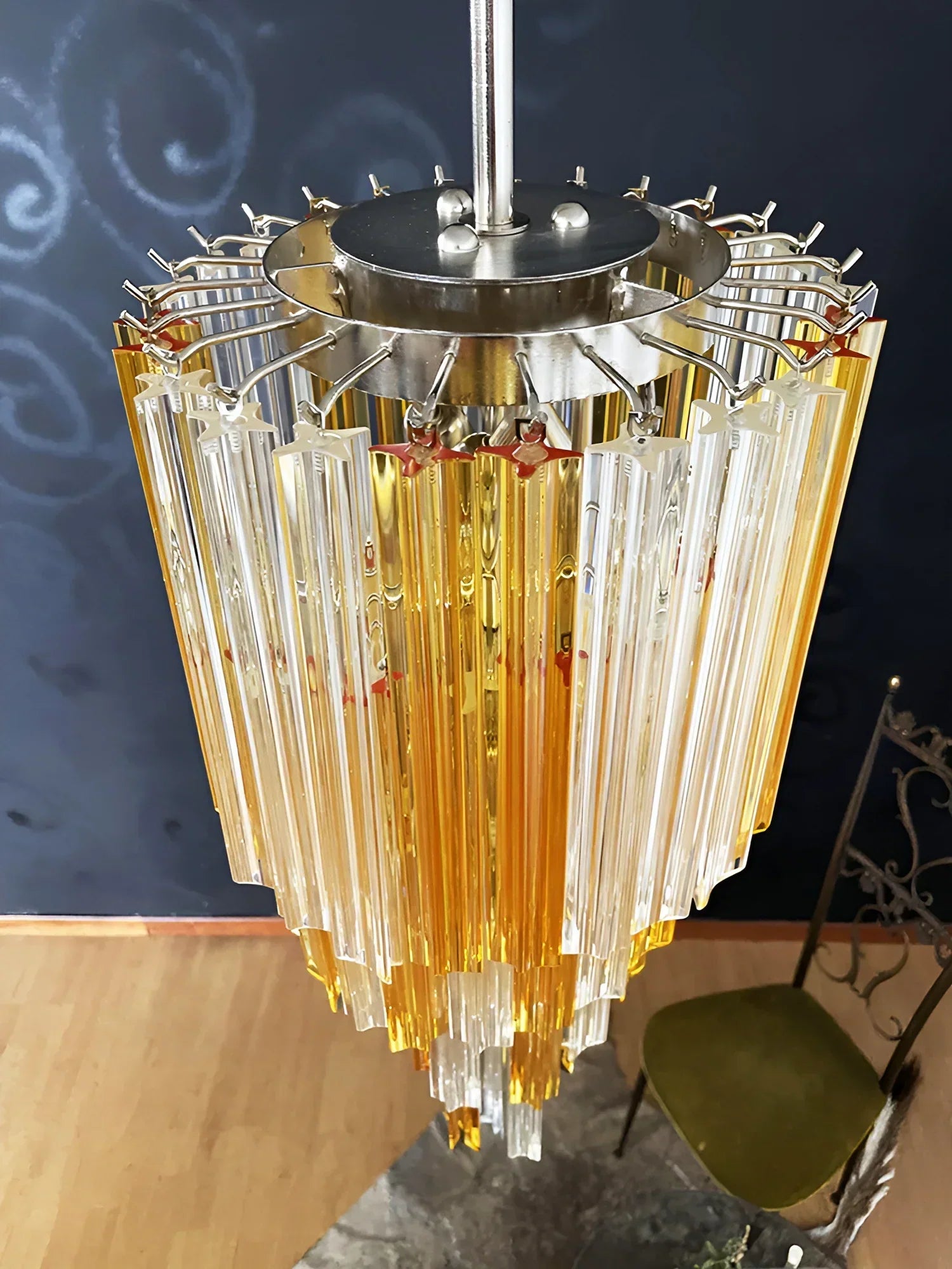 murano-glass-amber-spiral-prism-chandelier-elegant-crystal-pendant-light-for-foyer