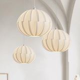 Murano Style Artistic White Drop Pendant Light for Modern Interior Lighting