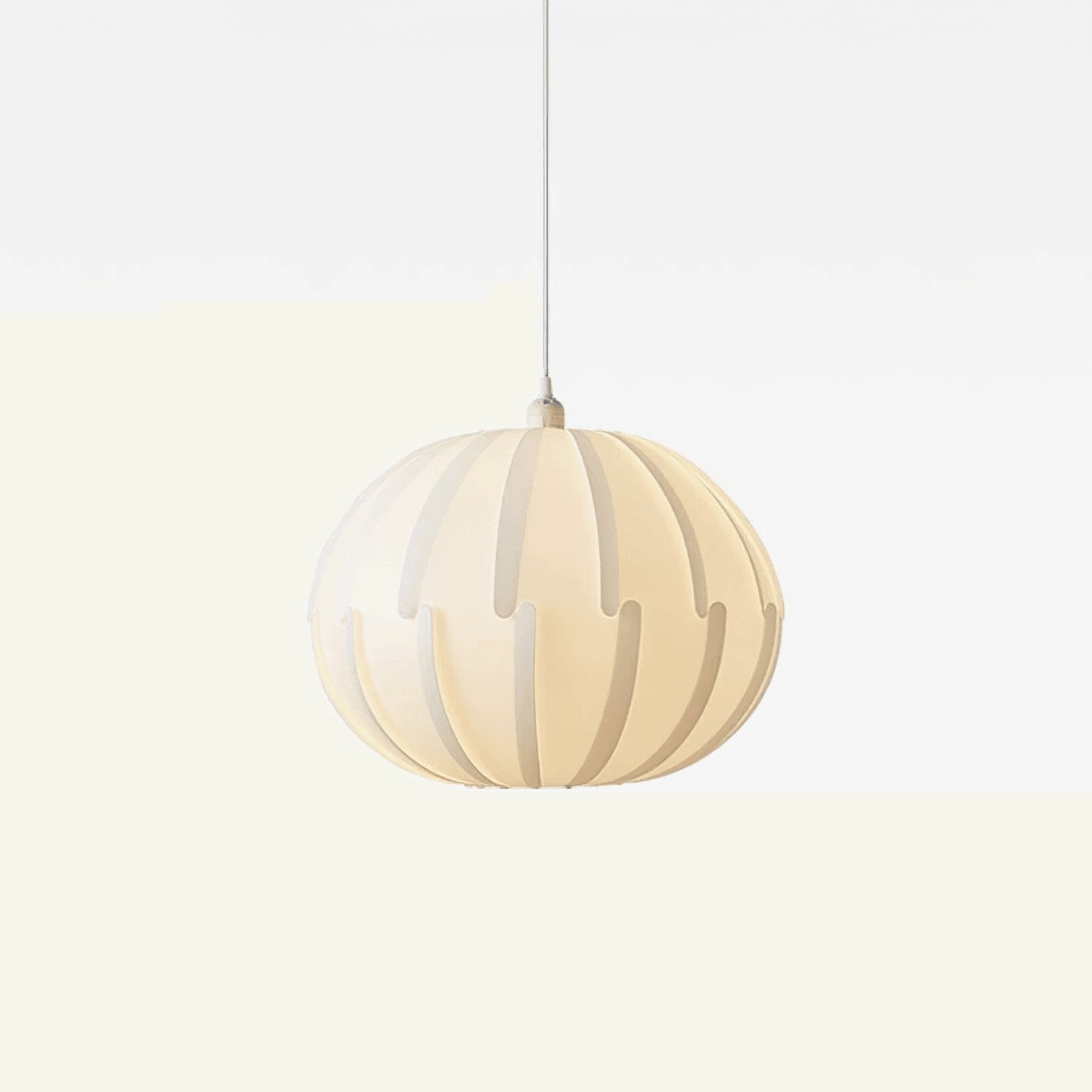 Murano Style Artistic White Drop Pendant Light for Modern Interior Lighting