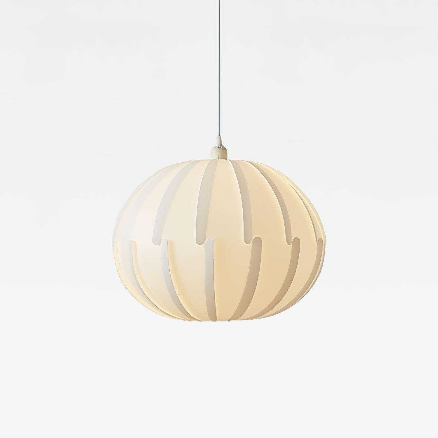 Murano Style Artistic White Drop Pendant Light for Modern Interior Lighting