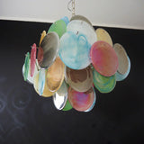 murano-style-multicolored-iridescent-alabaster-glass-disc-chandelier-with-metal-frame