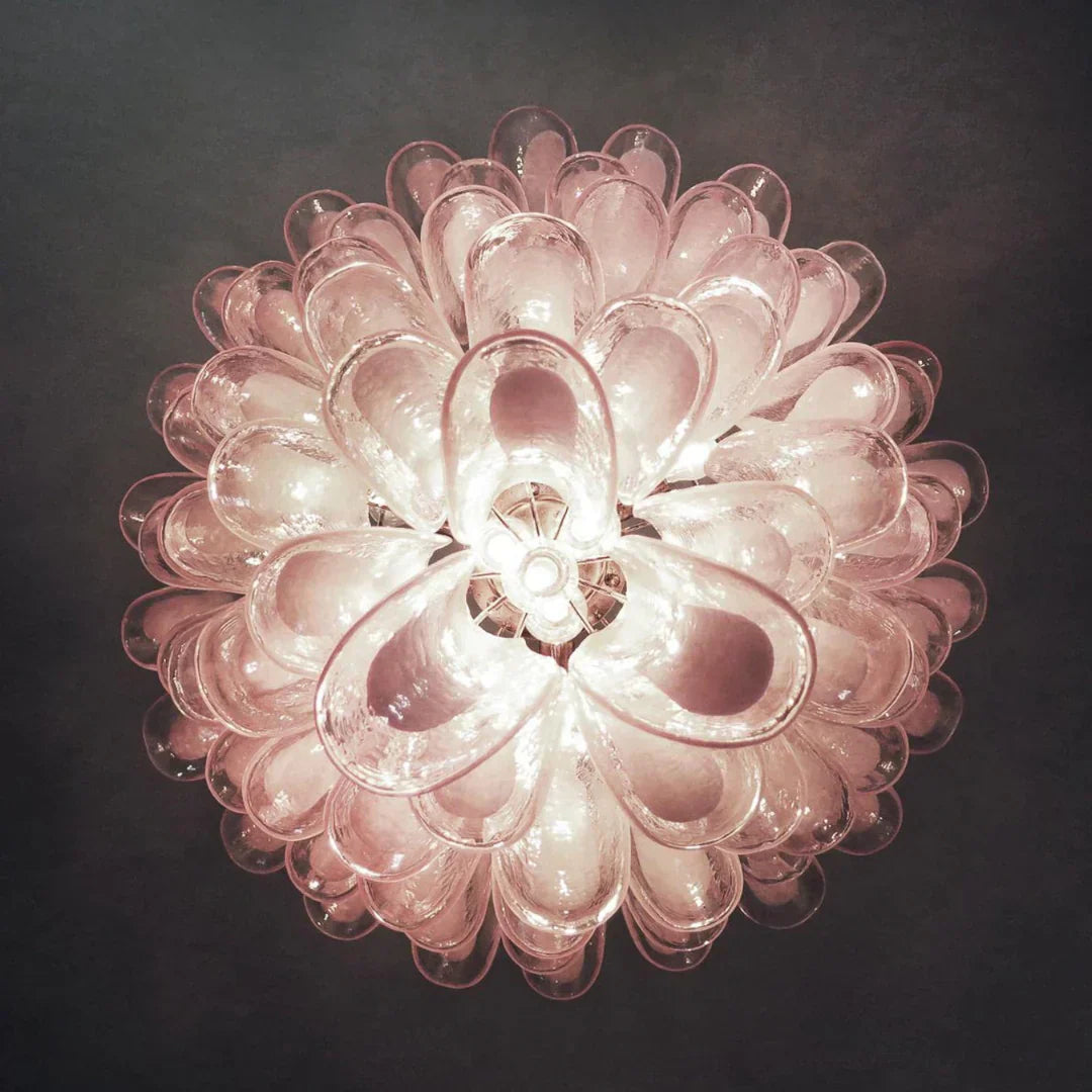murano-style-pink-glass-petal-chandelier-luxury-living-room-pendant-lighting