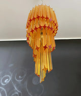 murano-style-spiral-amber-glass-prism-pendant-chandelier-for-entryway-and-living-room