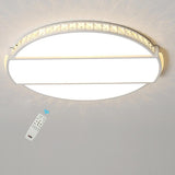 Modern Creative Slim LED Flush Mount Ceiling Light 20 Inch Square Ambient Fixture