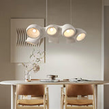 Newborn Modern Organic Sculpture Pendant Light Casual White Ceiling Fixture