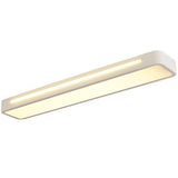 Modern Rectangular LED Flush Mount Ceiling Light for Kitchen Hallway and Home Office Lighting