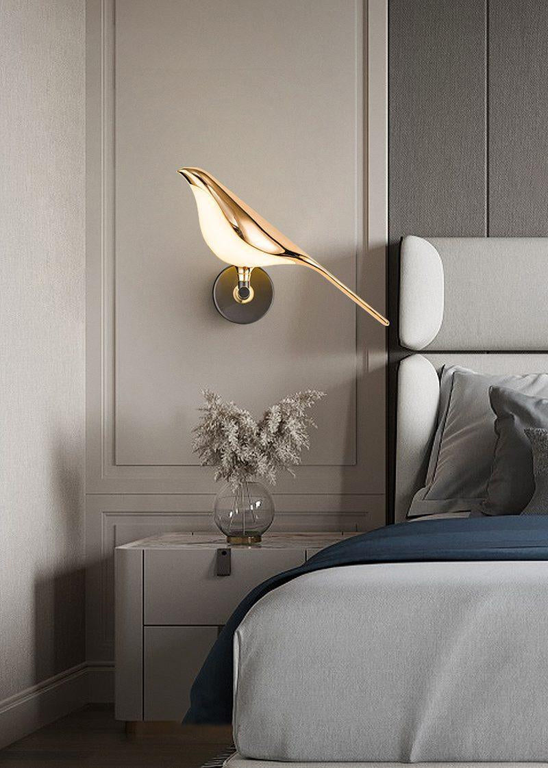 Nomi Bird Shaped Rotatable Wall Sconce Modern LED Indoor Bracket Light