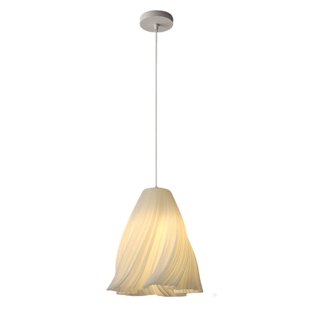 Nordic 3D Printed Creative Chandelier 16W White Pendant Light for Dining Room and Bedroom
