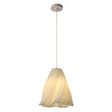 Nordic 3D Printed Creative Chandelier 16W White Pendant Light for Dining Room and Bedroom