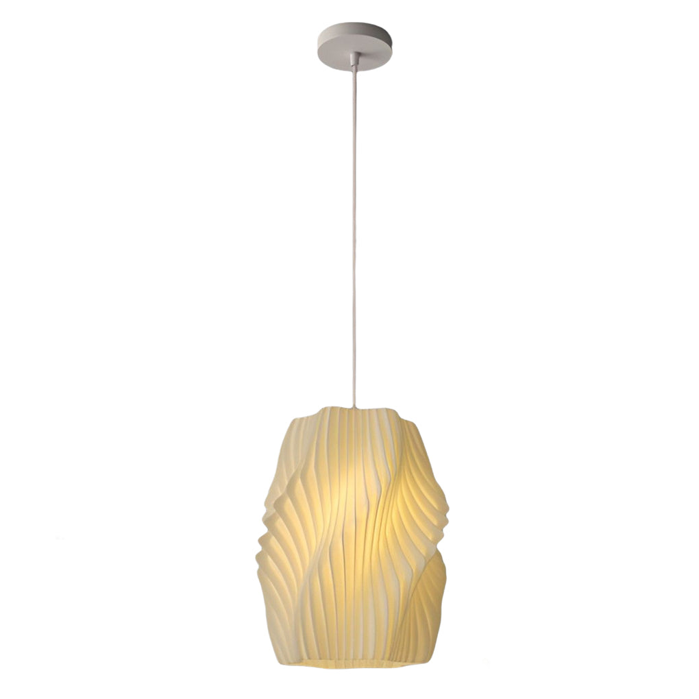 Nordic 3D Printed Creative Chandelier 16W White Pendant Light for Dining Room and Bedroom